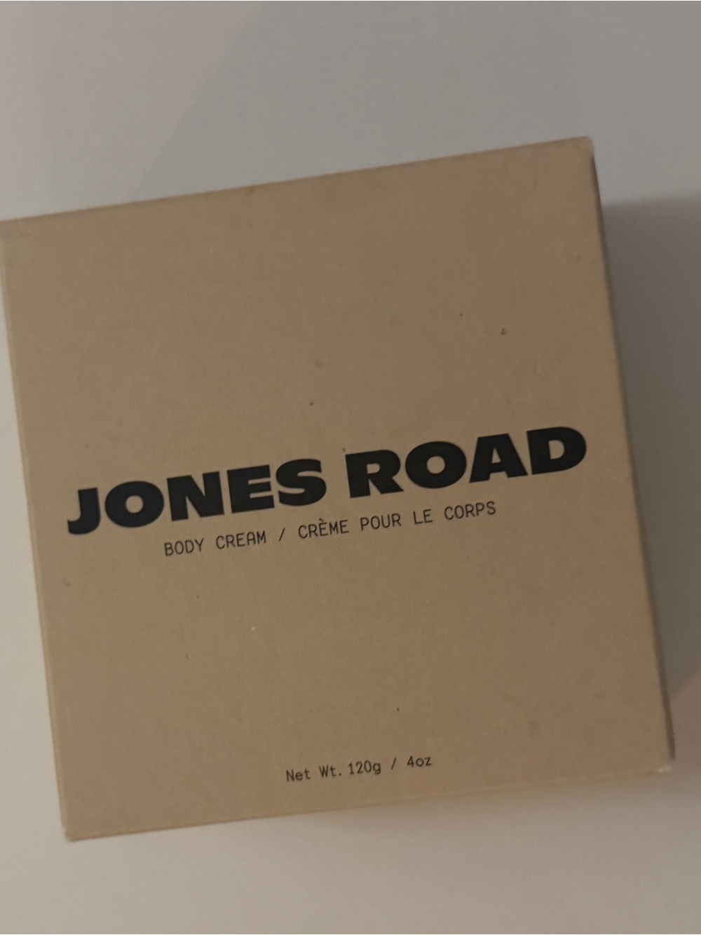 Jones Road Body Cream NIB 120g/4oz